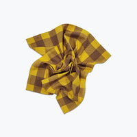 Big Gingham Napkin Pair - Citrine