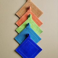 Suede Potholder - Orange