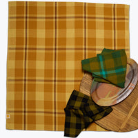 Charleston Plaid Tablecloth - Grassland