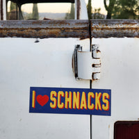 Bumper Magnet - I HEART SCHNACKS