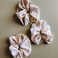 Confetti Giant Silk Scrunchie - Sand