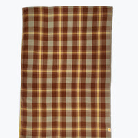 Bonnie Plaid Tablecloth - Acorn