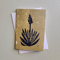 Desert Notecard - Agave Stamp