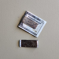 Silver Money Clip - Axe
