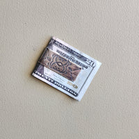 Silver Money Clip - Axe