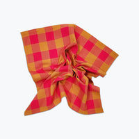 Big Gingham Napkin Pair - Pink