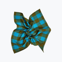 Big Gingham Napkin Pair - Pond