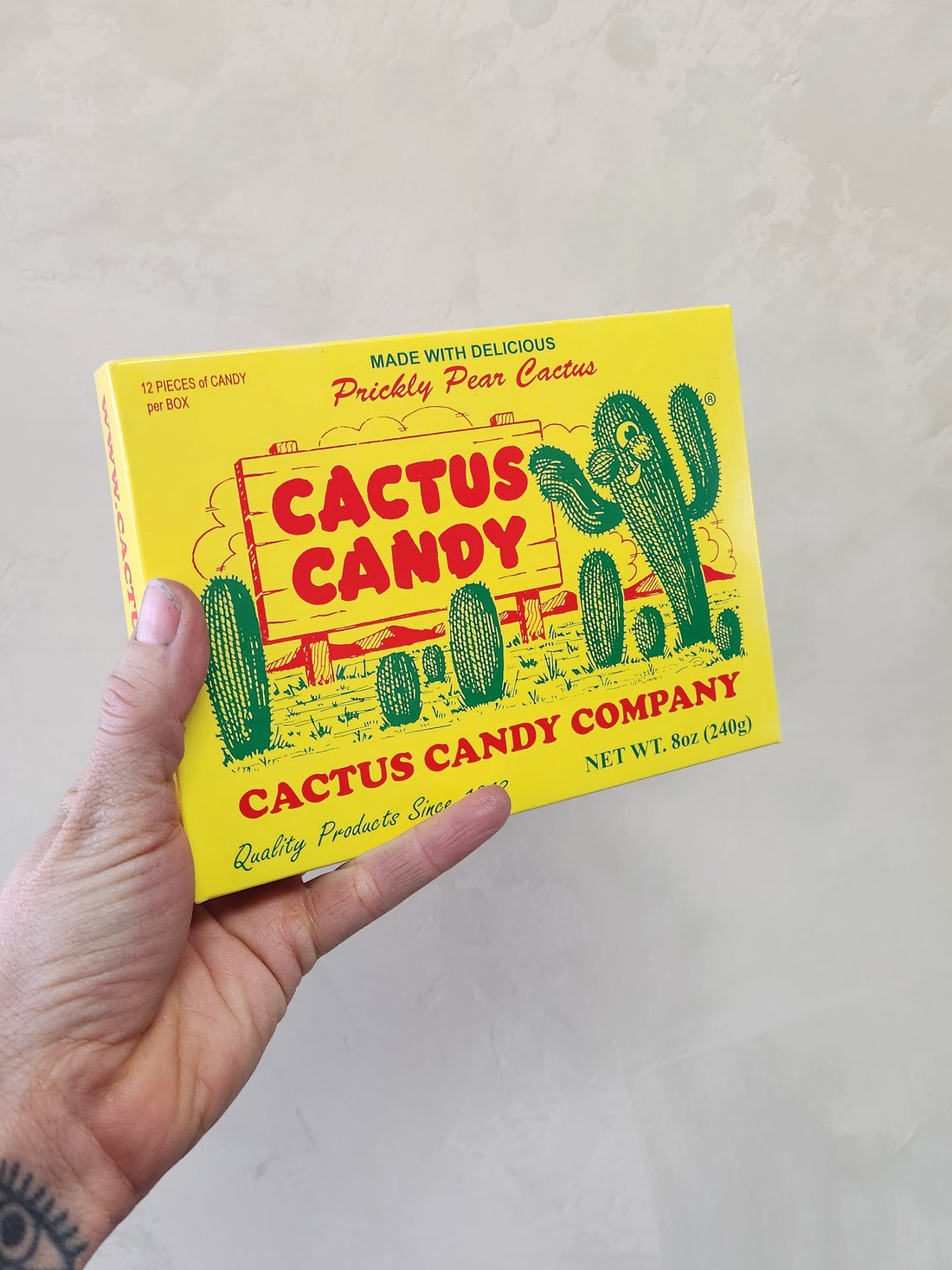 Cactus Candy 1/2 lb box