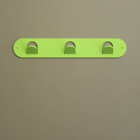 Triple Tab Hook - Chartreuse Gloss