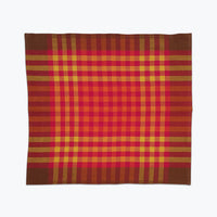 Grid Napkin Pair - Chutney