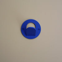 Single Tab Wall Hook - Matte Cobalt