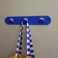 Triple Tab Hook - Matte Cobalt