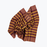 Grid Napkin Pair - Cranberry