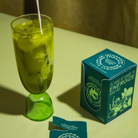 Mushroom Vanilla Matcha Latte