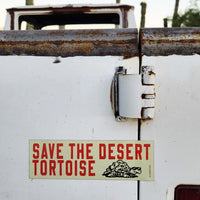 Bumper Magnet - Save the Desert Tortoise