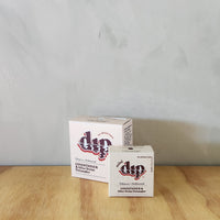 A conditioning bar scented with tobacco and driftwood.
