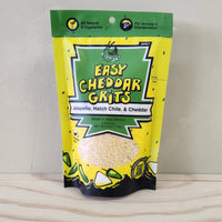 Easy Cheddar Grits - Jalapeno, Hatch Chile & Cheddar