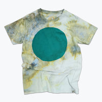 Dyed Circle Tee - Green Ice
