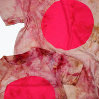 Dyed Circle Tee - Hibiscus