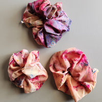 Confetti Giant Silk Scrunchie - Hot