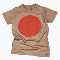 Circle Tee - Khaki Tomato