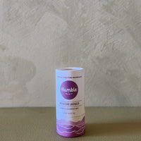 Humble deodorant stick on a neutral background