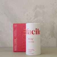 Barely There skincare product with red box on a neutral background