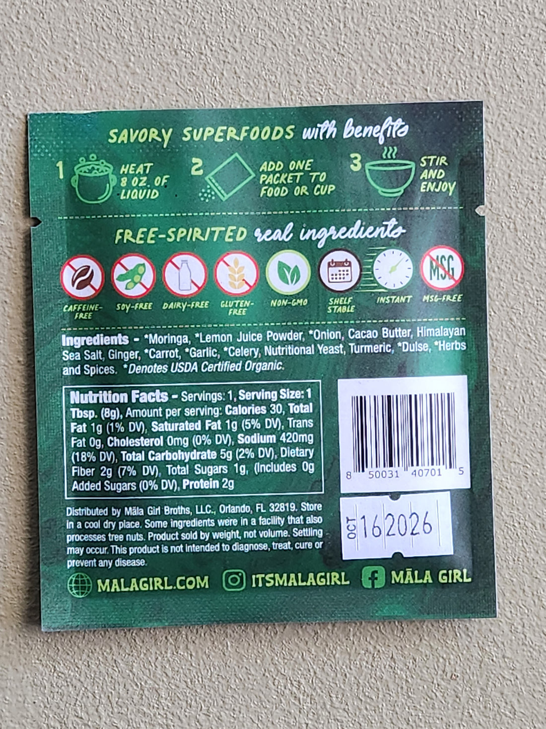 Broth Powder - Miracle Moringa Botanical