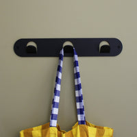 Triple Tab Hook - Matte Black
