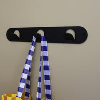 Triple Tab Hook - Matte Black