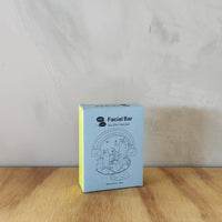 A facial bar soap made with tea tree and charcoal.