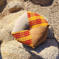 Patchwork Cushion - Naranja