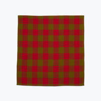 Big Gingham Napkin Pair - Noel