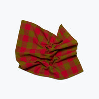 Big Gingham Napkin Pair - Noel