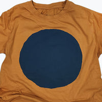 Circle Tee - Ochre Cobalt