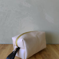 Leather Dopp Kit - Tan