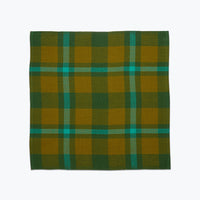 Charleston Plaid Napkin Pair - Seagrass