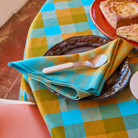 Grid Napkin Pair - Sprout