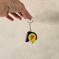 Tape Measure Keychain