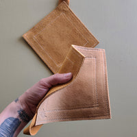 Suede Potholder - Toast