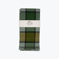 Court Plaid Napkin Pair - Tomatillo