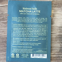 Mushroom Vanilla Matcha Latte