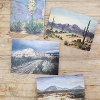 Desert Notecard - Saguaro Painting