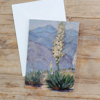 Desert Notecard - Agave Painting