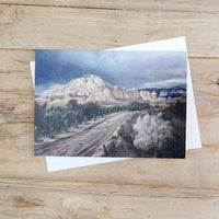 Desert Notecard - Stormy Desert