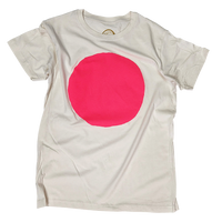 Circle Tee - Fluro Pink