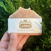 Larrea Soap - Cedar & Juniper Coconut Milk