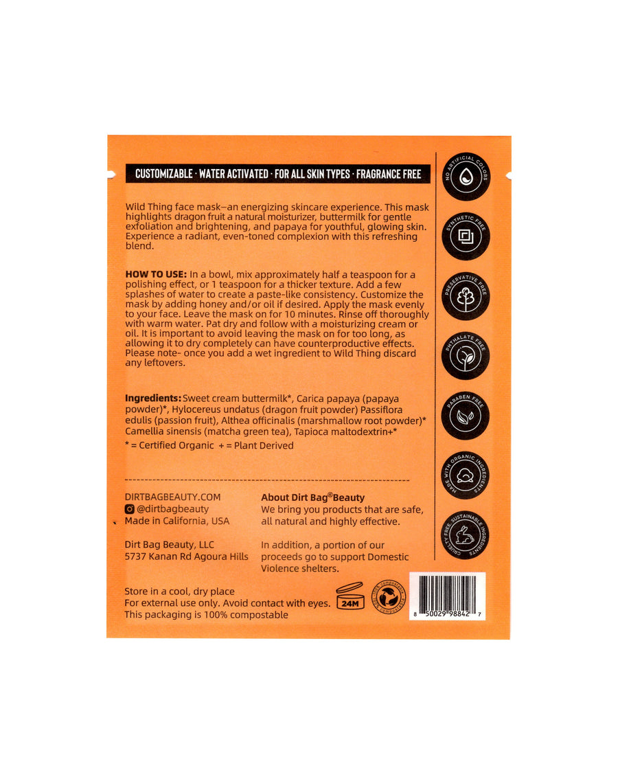 Face Mask - Wild Thing