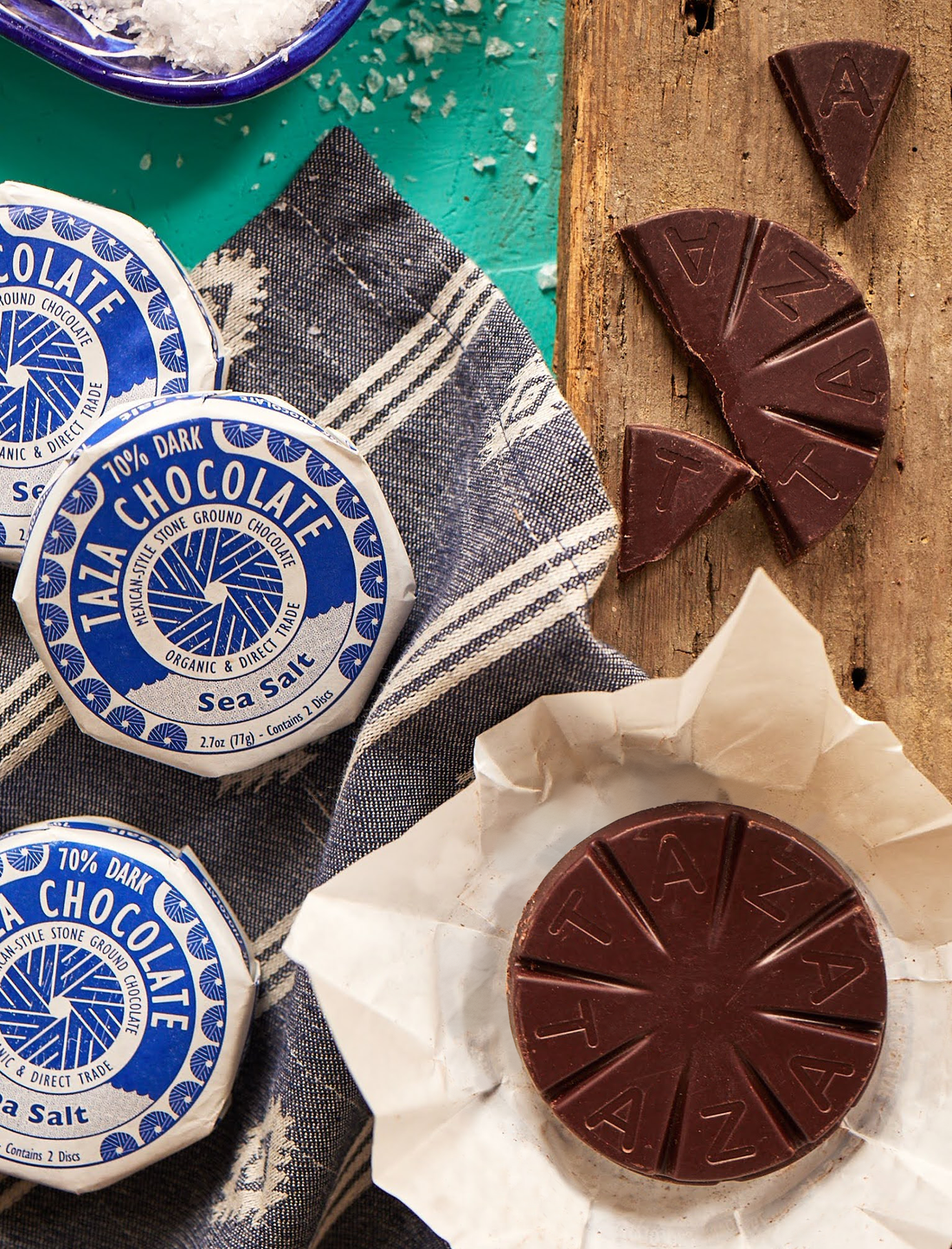 Chocolate Disc - Sea Salt