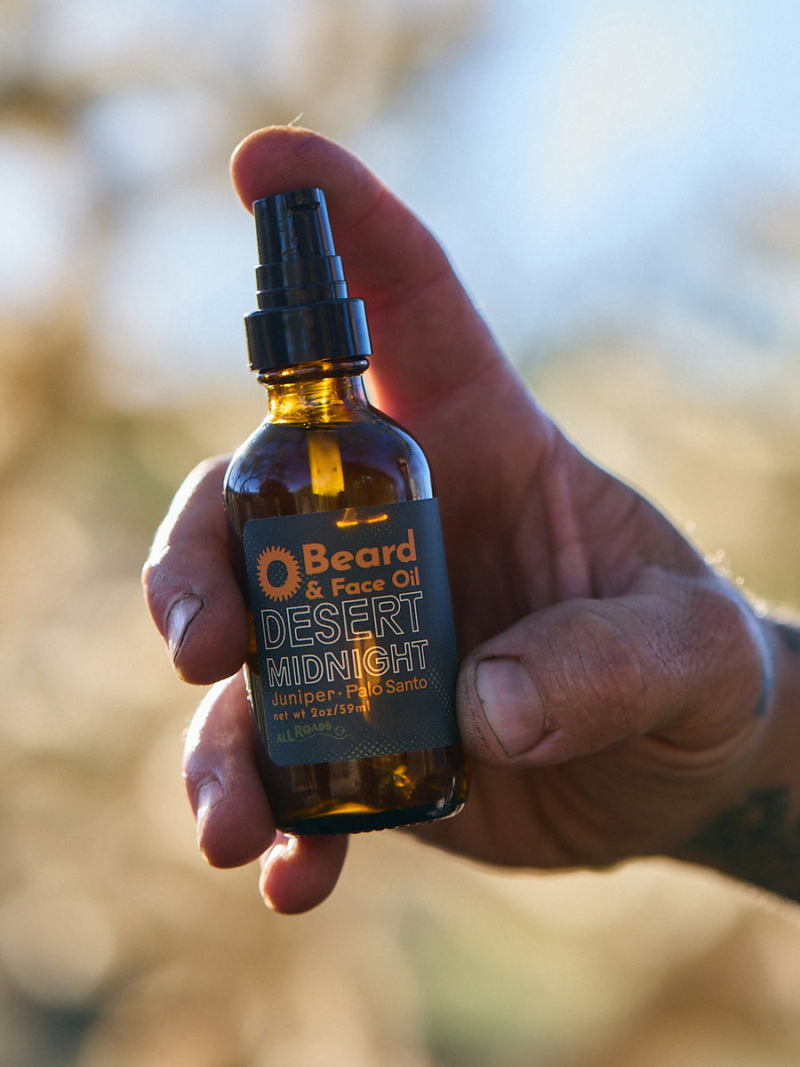 Beard & Face Oil - Desert Midnight